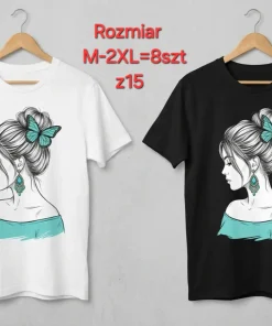 Bluzki damskie , Size m-2xl,paczka 8szt mix kolor