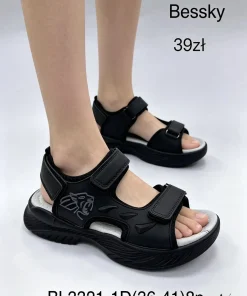 Sandały DAMSKIE (36-41, 8par) 1 kolor