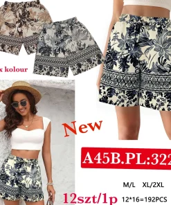 Spodenki Damskie,Size m/l-xl/2xl, paczka 12szt, mix kolor