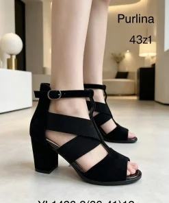 Sandaly DAMSKIE (36-41, 12par) 1 kolor