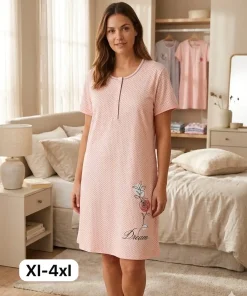 Koszule nocne Damskie,Size xl-4xl,paczka 12szt, mix kolor