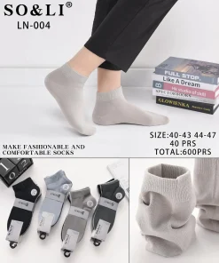 Stopki MĘSKIE,Size 40-47,paczka 40szt, mix kolor