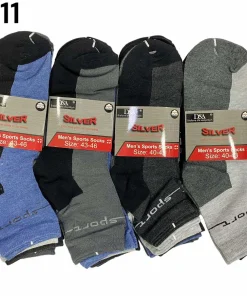 Skarpety MĘSKIE,Size 40-46, paczka 40szt, mix kolor