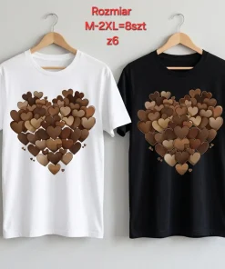 Bluzki damskie , Size m-2xl,paczka 8szt mix kolor