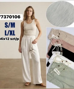 Spodnie Damskie,Size s/m-l/xl,paczka 12szt, mix kolor