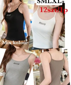 Bluzki Damskie,Size s-xl, paczka 12szt, mix kolor