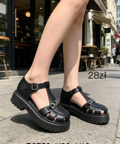 Sandaly DAMSKIE (36-41, 8par) 1 kolor