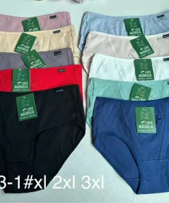 Majtki Damskie,Size xl-3xl,paczka 24szt, mix kolor