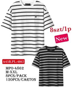 Bluzki Damskie,Size m-2xl, paczka 8szt, mix kolor