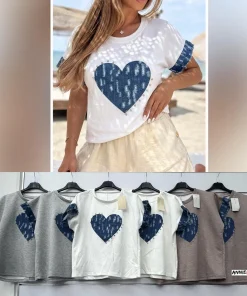 Bluzki damskie WŁOSKA ,Size uni ,paczka 6szt mix kolor
