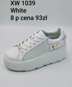 Buty Sportowe DAMSKIE (36-41, 8par) 1kolor
