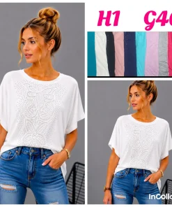 Bluzki damskie,size l/xl-2/3xl,paczka 12szt ,mix kolor