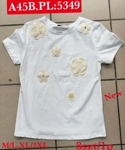 Bluzki Damskie,Size m/l-xl/2xl, paczka 8szt, 1 kolor