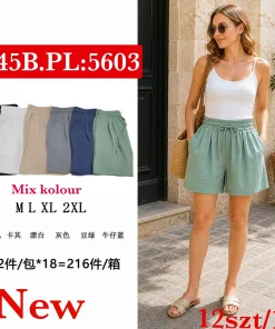 Spodenki Damskie,Size m-2xl, paczka 12szt, mix kolor