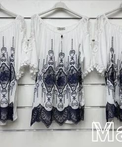Bluzki damskie wloskie, Size uni ,paczka 6szt 1kolor