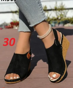 Sandaly Damskie (36-41, 12par) 1kolor