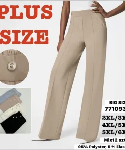 Spodnie Damskie,Size 2xl/3xl-5xl/6xl,paczka 12szt, mix kolor