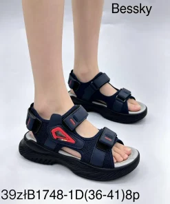 Sandaly DAMSKIE (36-41, 8par) 1 kolor
