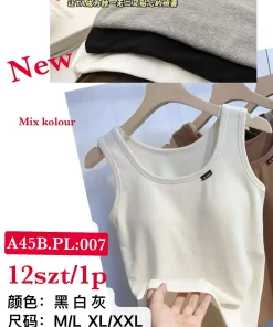 Bluzki Damskie,Size m/l-xl/2xl, paczka 12szt, mix kolor