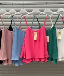 Bluzki damskie wloskie, Size uni ,paczka 6szt mix kolor