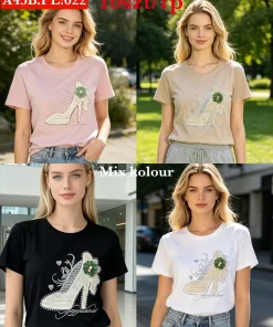 Bluzki Damskie,Size uni, paczka 10szt, mix kolor