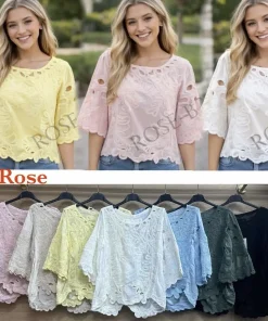 Bluzki damskie,size uni,paczka 6szt ,mix kolor