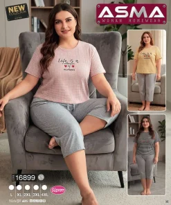 Piżamy Damskie,Size l-4xl,paczka 15szt, mix kolor