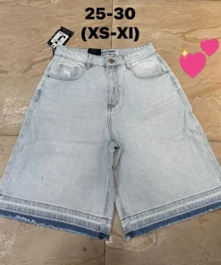 Spodenki jeansowe Damskie ,size xs-xl,paczka 12szt,1kolor