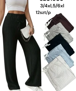 Spodnie Damskie,Size 3xl/4xl-5x/6xl,paczka 12szt, mix kolor