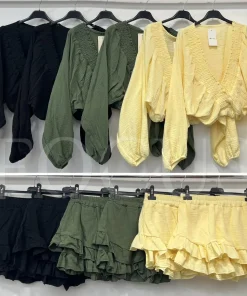 Komplety damskie WŁOSKA ,Size uni ,paczka 6szt mix kolor