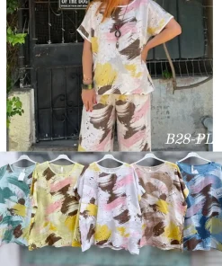 Bluzki damskie wloskie, Size uni ,paczka 6szt mix kolor