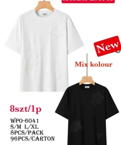 Bluzki Damskie,Size m/l-l/xl, paczka 8szt, mix kolor