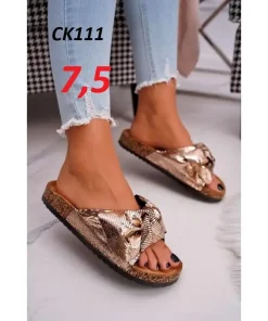 Kapcie Damskie (36-41, 12par) (1klor)