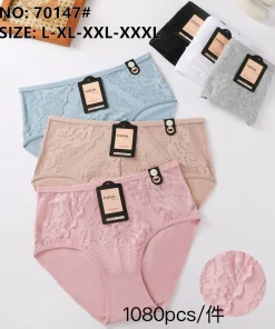 Majtki Damskie,Size l-3xl, paczka 24szt, mix kolor