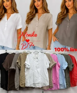 Bluzki damskie wloskie, Size uni ,paczka 6szt mix kolor
