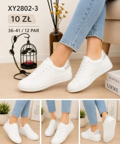 Buty Sportowe DAMSKIE (36-41, 12par) 1 kolor