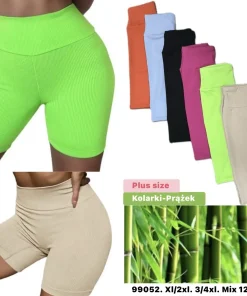 Legginsy Damskie,Size xl/2xl-3xl/4xl,paczka 12szt, mix kolor