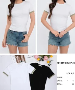 Bluzki Damskie,Size s/m-l/xl,paczka 10szt, mix kolor