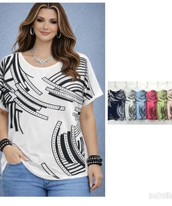 Bluzki damskie,size xl/2xl-2/3xl,paczka 12szt ,mix kolor