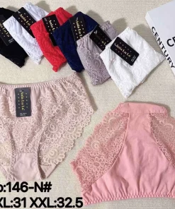Majtki Damskie,Size l-2xl, paczka 24szt, mix kolor