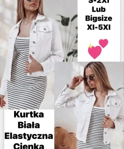 Kurtki Jeansowe damskie,size s-2xl,paczka 10szt ,1kolor