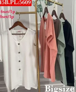 Bluzki Damskie,Size uni, paczka 8szt, mix kolor