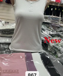 Bluzki Damskie,Size uni, paczka 12szt, mix kolor