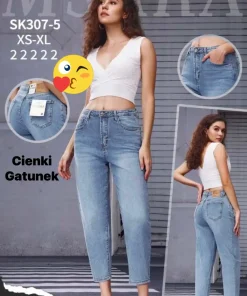 Jeansy damskie,size xs-xl,paczka 10szt ,1kolor
