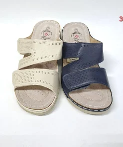 Kapcie DAMSKIE (36-41, 12par) (1klor)