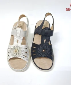 Sandaly DAMSKIE (36-42, 12par) (1klor)