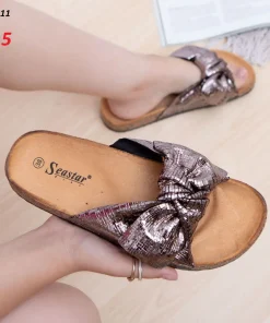 Kapcie Damskie (36-41, 12par) (1klor)