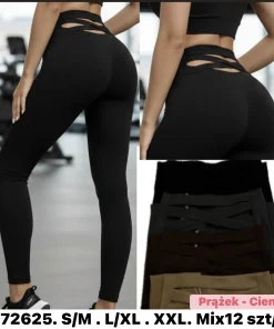 Legginsy Damskie,Size s/m-2xl,paczka 12szt, mix kolor