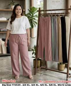 Spodnie Damskie,Size 2xl/3xl-5xl/6xl,paczka 12szt, mix kolor