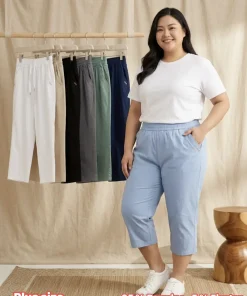 Spodnie Damskie,Size 2xl/3xl-5xl/6xl,paczka 12szt, mix kolor